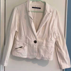 White Jean Jacket